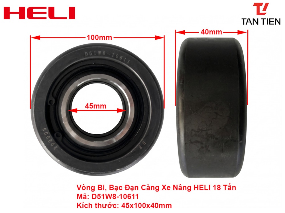 Vòng Bi Xe Nâng HELI D51W8-10611